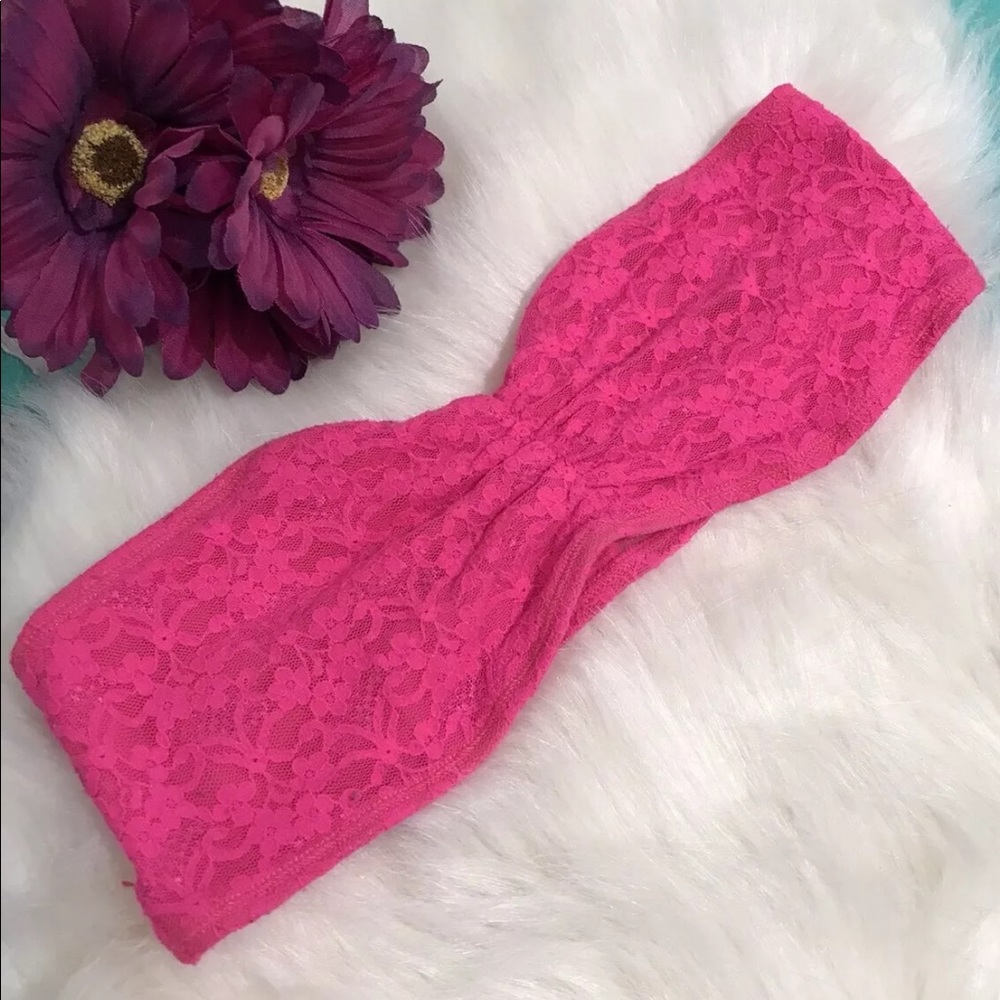 🍭 AERIE 🍭 American Eagle Lace Strapless Bra
